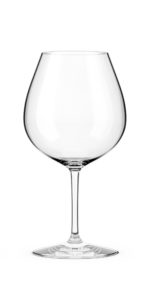 Large Burgundy Glass